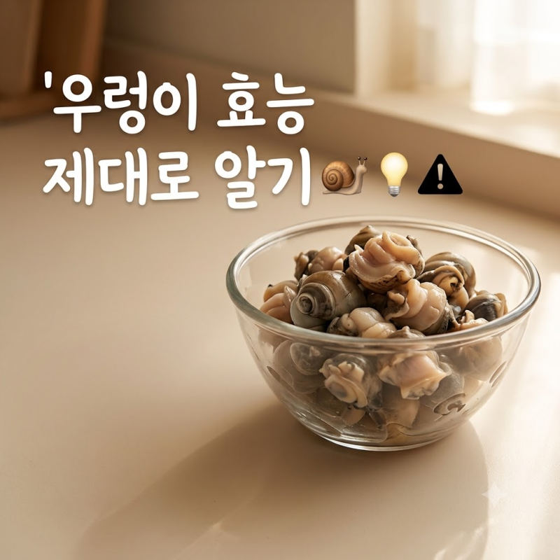 우렁이 효능과 영양 성분 분석: 건강한 섭취를 위한 올바른 손질법 및 주의사항