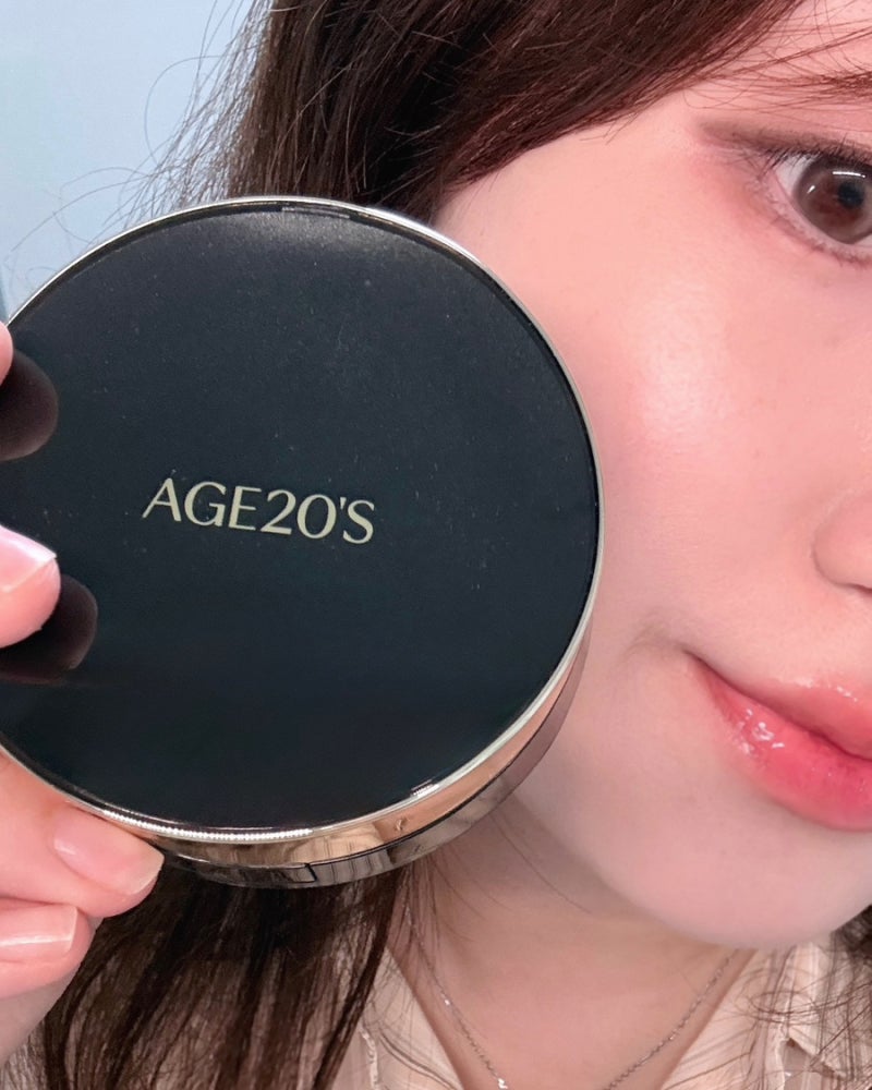 수부지 팩트추천! AGE20'S 시그니처 에센스 팩트 인텐스 커버, 커버력좋은쿠션 브러쉬로 바르....