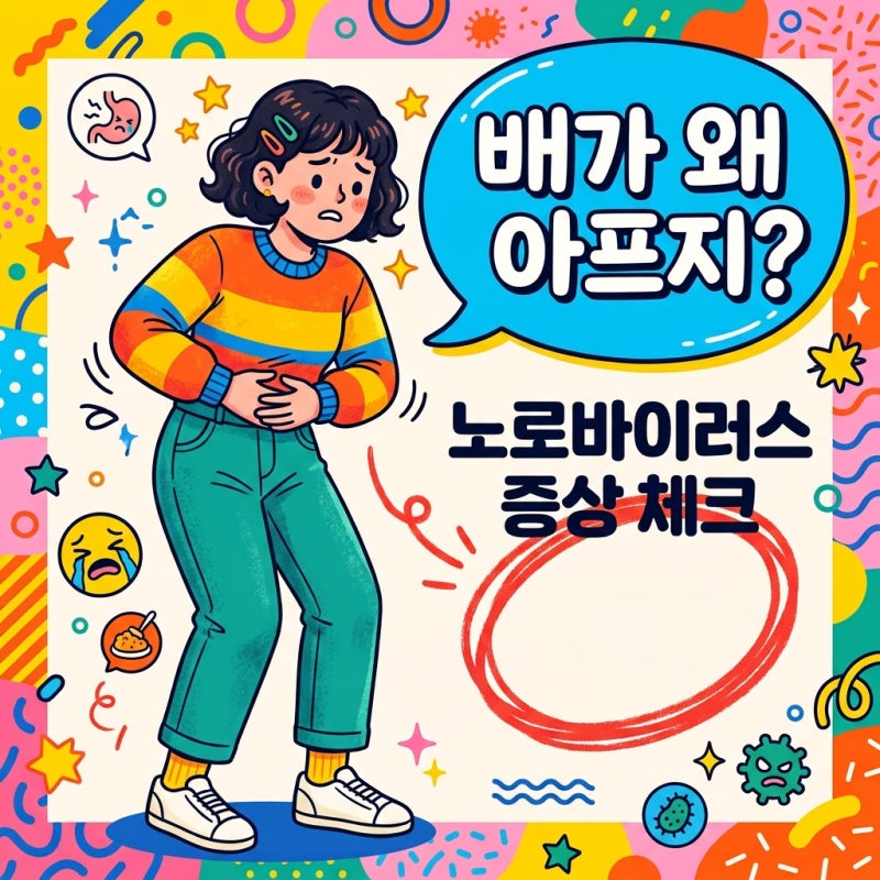 노로바이러스 증상 감염 시 특징 5가지와 잠복기 대처법 정리