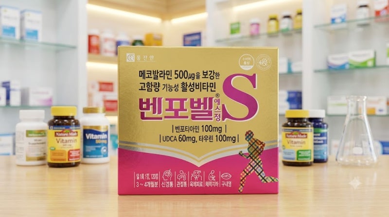 종근당 벤포벨S 효과와 성분, 올바른 복용법 총정리