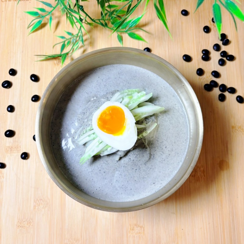 서리태 콩국수 만들기 밥솥으로 콩 삶는 방법