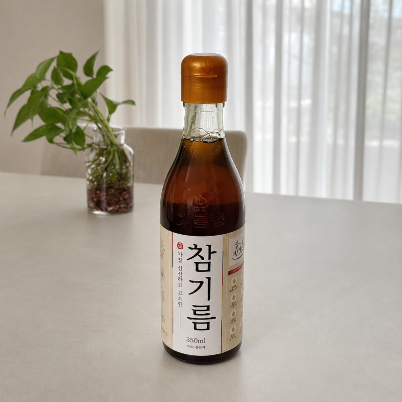 방앗간 참기름 고소한 향부터 달랐다 저온압착 통참깨 송이음 저렴한 가격 후기