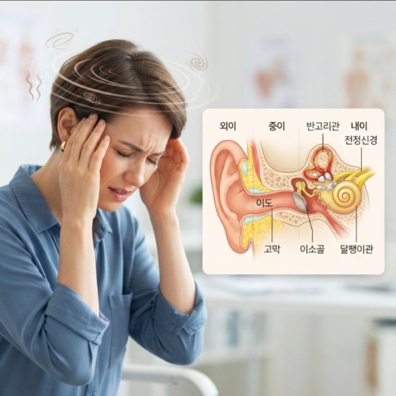 전정신경염 증상 총정리!갑작스러운 어지럼증 원인, 치료, 회복기간, 재발까지