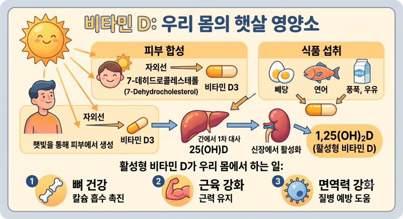 비타민D 메가도즈 - 과다복용, 부작용, 적정량, 섭취 가이드, 박준형