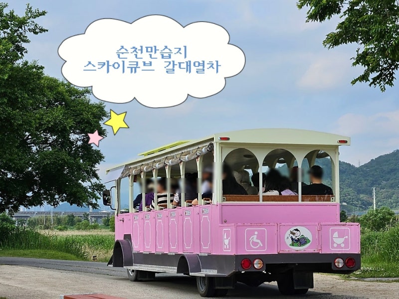 순천만국가정원 스카이큐브 순천만습지 후기 온라인 현장예매 주말 시간표 갈대열차
