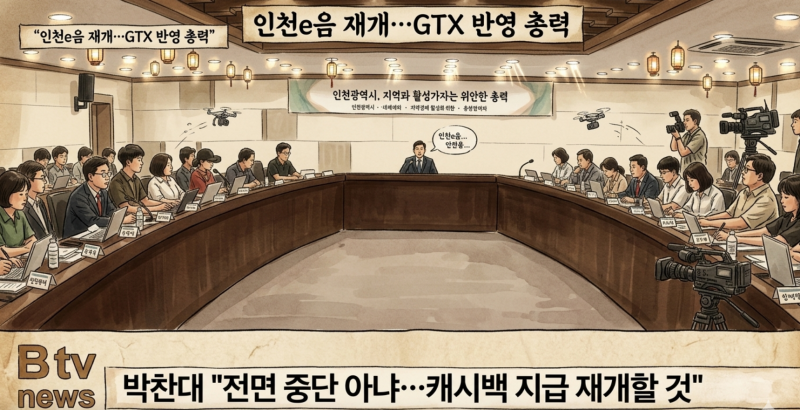 박찬대 인천시장 인터뷰 총정리! 공항 통폐합 종결부터 인천e음·GTX 대책까지