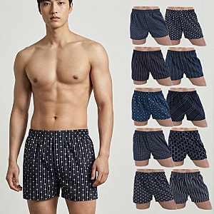 BYC 국산 남자팬티 5매 사각팬티 실제 사용 후기