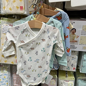 유니클로, H&M 신생아 아기 바디슈트 구입 후기