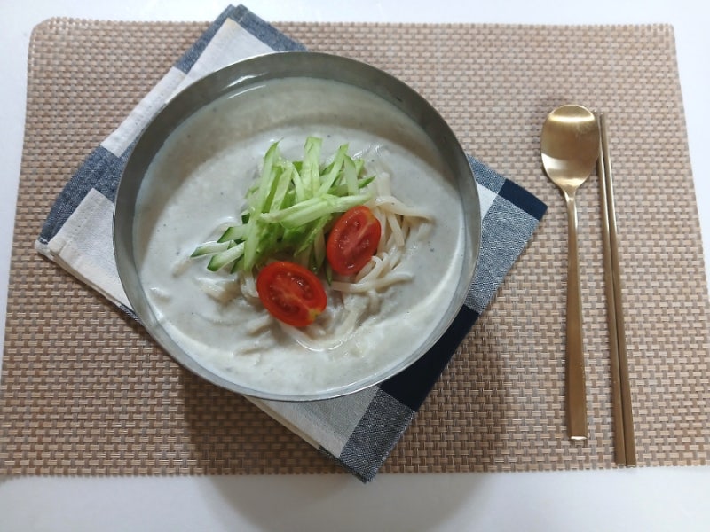 콩국수 만들기 콩삶는 법 콩국