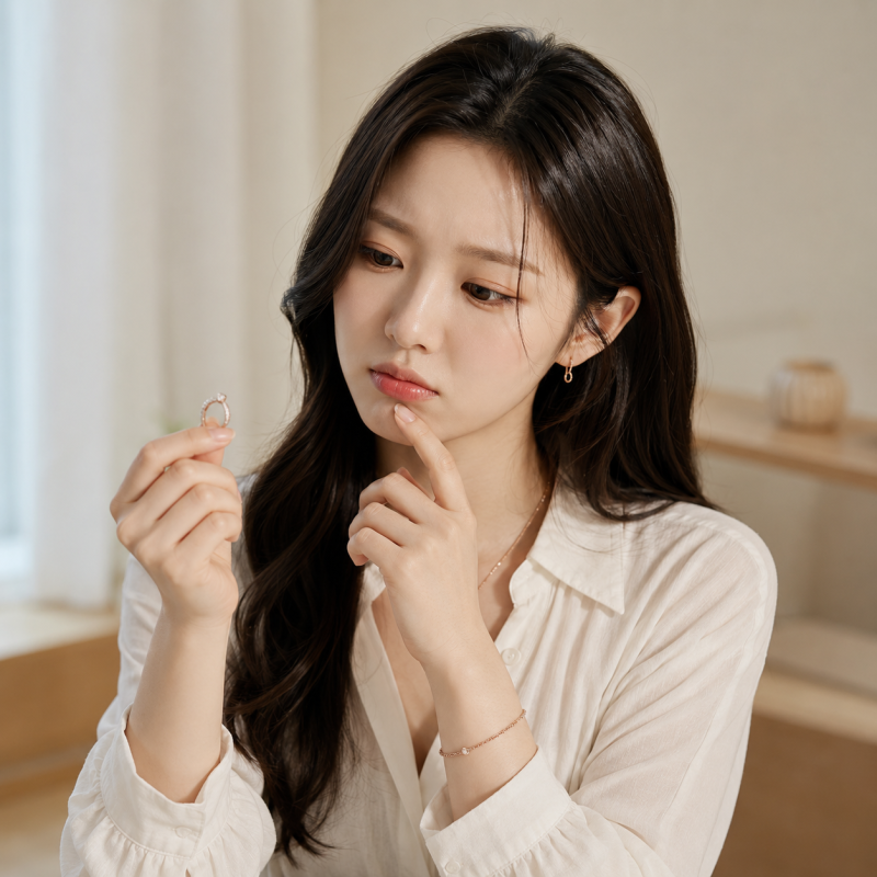 샤워하거나 잘 때 주얼리를 착용해도 될까? 소재별 관리 방법