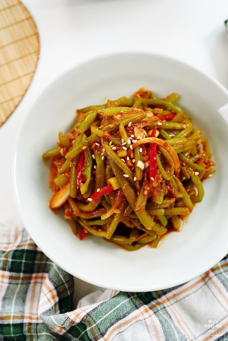 고구마순무침 황금레시피, 고구마줄기요리 여름나물반찬종류
