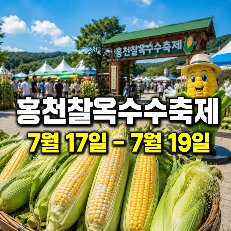 아이랑 홍천찰옥수수축제 가격 택배 근처 맛집 코스 완벽 정리