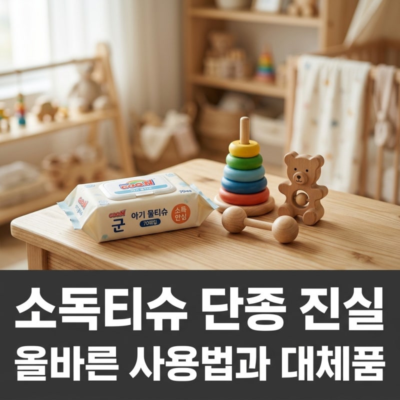 그린핑거 소독티슈 단종 소문의 진실과 올바른 안전 대체품 가이드