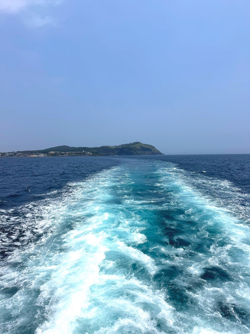 8월 제주도 우도 가는법 배시간 성산항 배편 날씨 우도배 사진 명소 신분증 차량 승선 신고서....