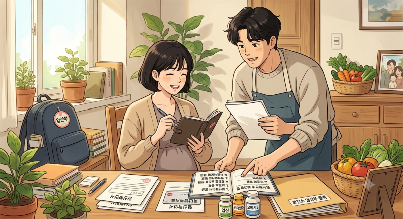 임신 확인 후 할일 정리/임신확인서/국민행복카드체크카드비교/자동차보험자녀사랑특약/