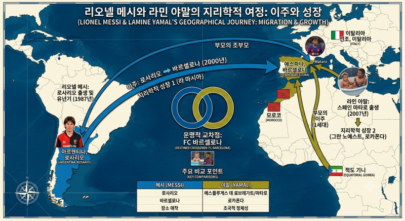 딴 생각 126_(260717)메시와 야말의 출생과 성장을 통해 본 이주와 장소의 지리학
