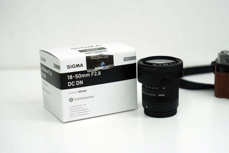 시그마 18-50mm F2.8 DC DN 후지 X마운트 후기｜직접 사용해 본 가벼운 표준줌 렌즈