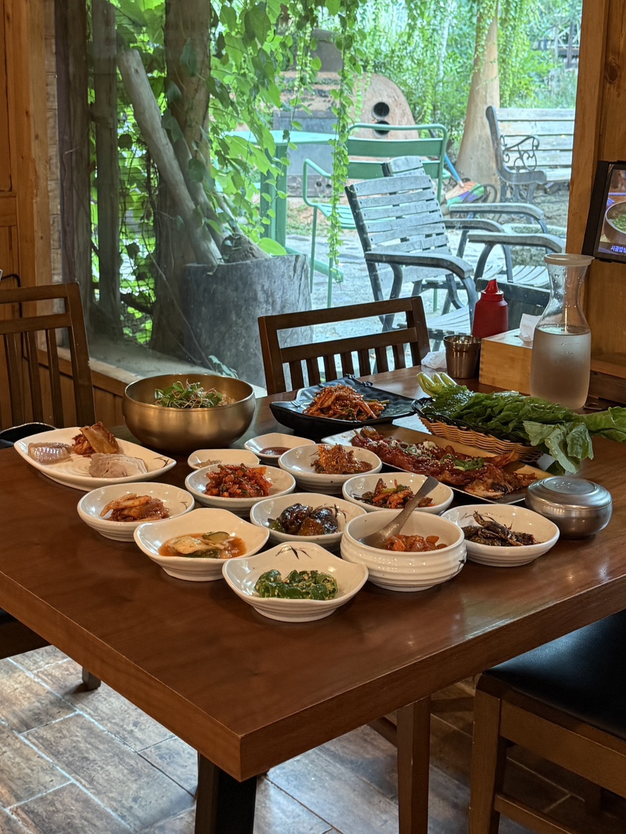 시골밥상 사진 1