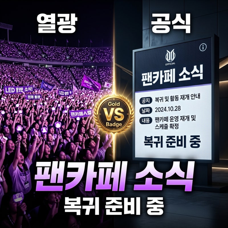 김호중 공식팬카페 근황 및 가입 방법 안내 출소 후 활동 전망