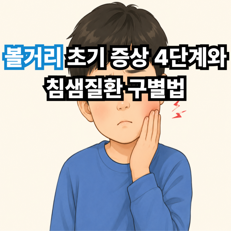 볼거리 초기 증상 4단계와 침샘질환 구별법
