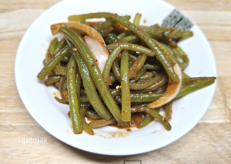 고구마순 된장초무침