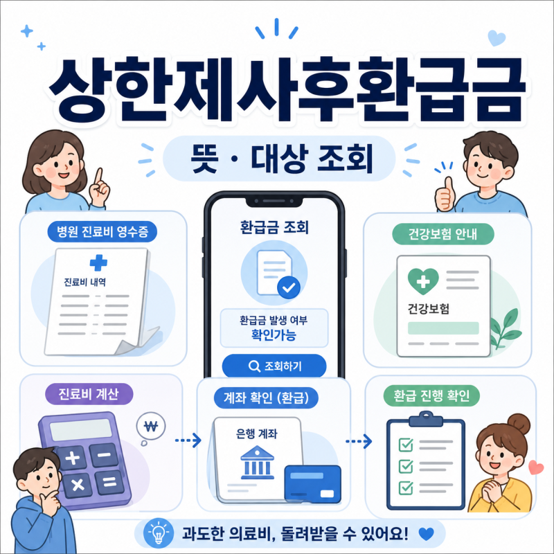 상한제사후환급금 뜻과 본인부담상한제 조회 방법