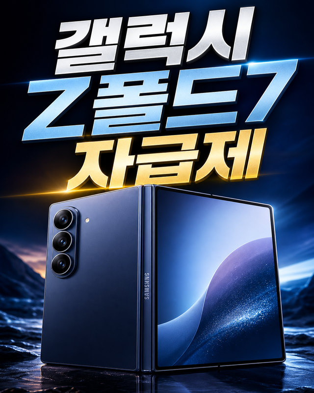 삼성 갤럭시 Z폴드7 자급제폰, 사기 전에 무조건 읽어봐야 할 찐 솔직 사용기