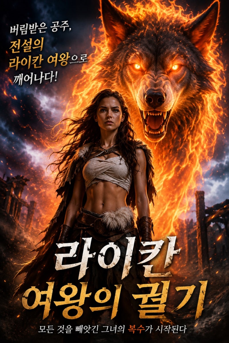 라이칸 여왕의 궐기 후기, 오랜만에 영상미까지 만족했던 판타지 숏드라마 강력추천