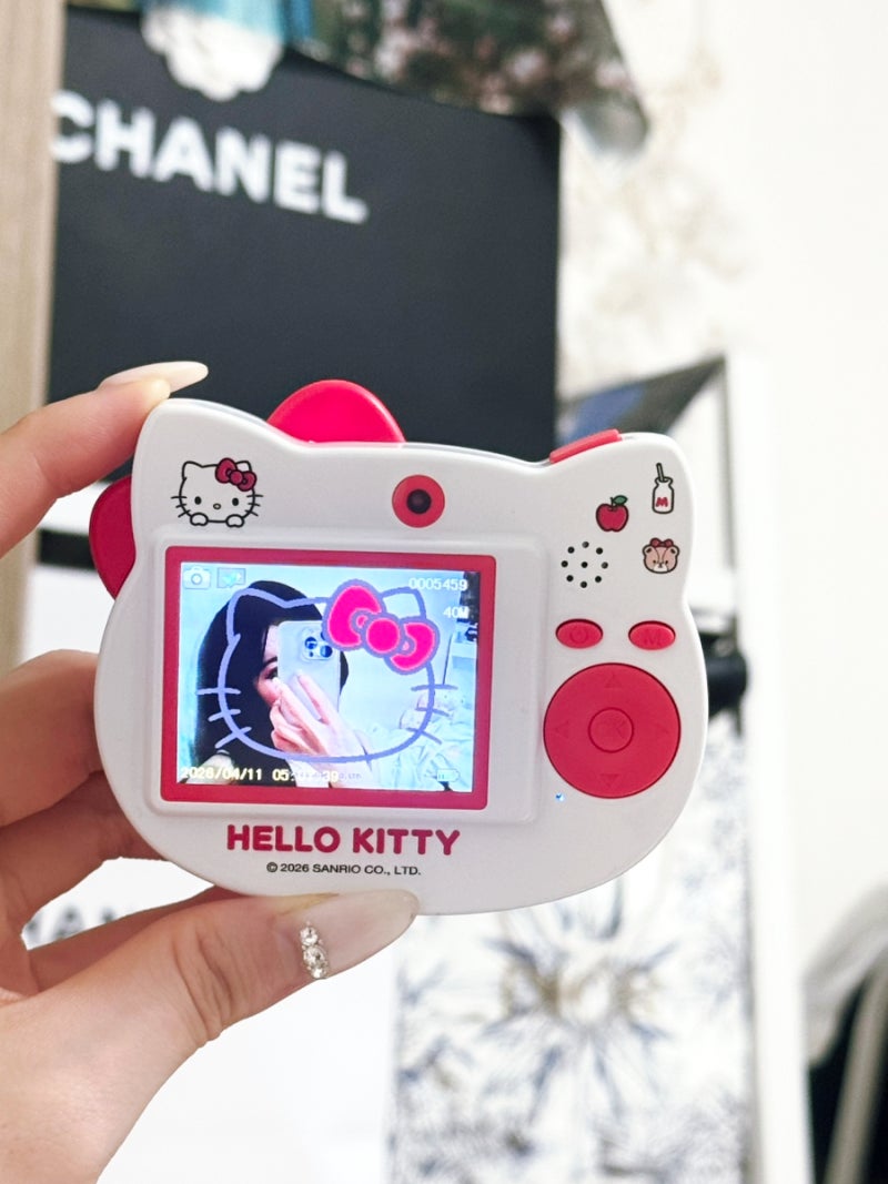 부이 헬로키티 카메라 사용법 사진 화질 찐후기