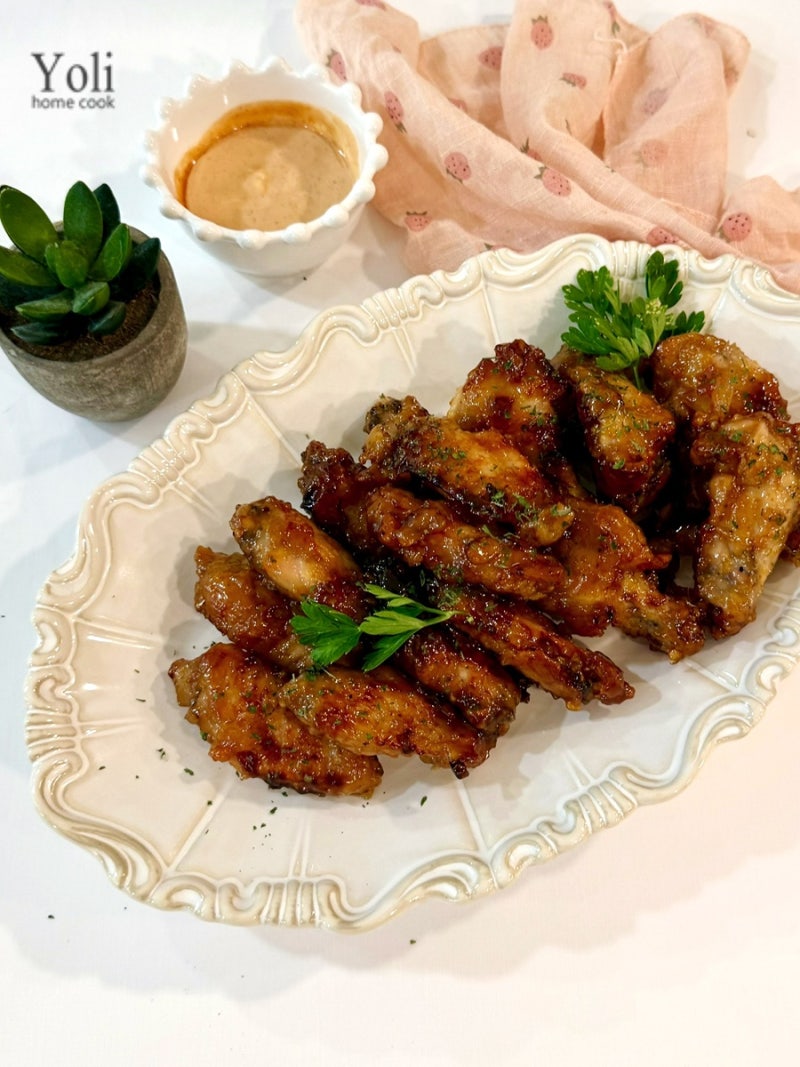 닭봉간장조림 치킨 추천 에어프라이어 복날음식 간장 양념 치킨
