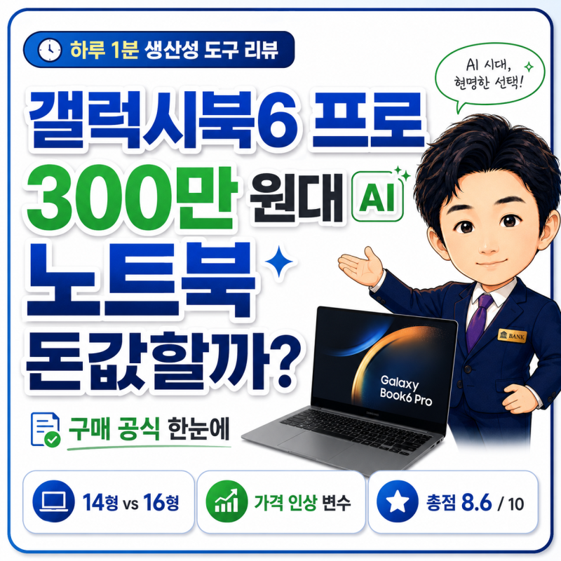 갤럭시북6 프로, 같은 모델을 수십만 원 싸게 사는 법