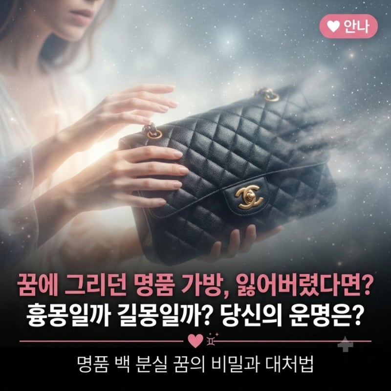 가방 잃어버리는 꿈, 찾았을 때와 못 찾았을 때의 소름 돋는 차이점
