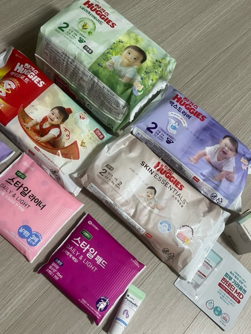 신생아 기저귀 추천 하기스 허그박스 후기