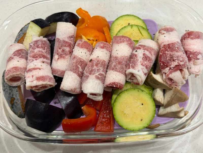5분 완성 전자레인지 야채찜 다이어트 요리 소스 황금비율