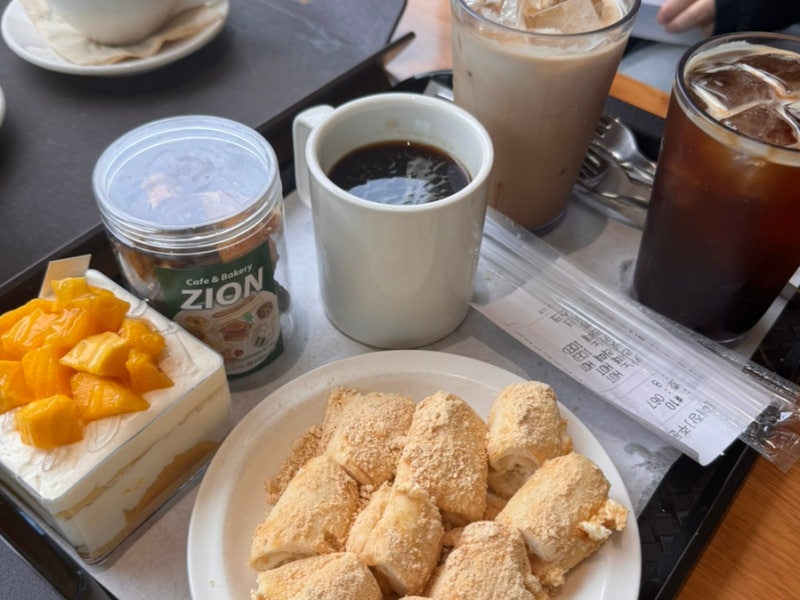 부산 아기랑 카페 사하구 대형카페 카페시온 층별안내