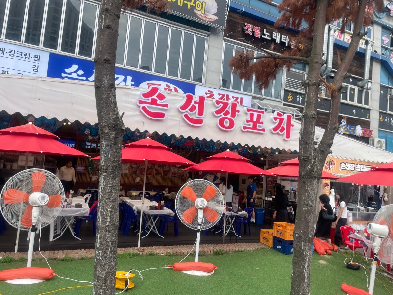[소래포구 맛집] 손선장포차 소래포구1호점 회식 솔직후기! 분위기 끝판왕 야장 횟집 추천