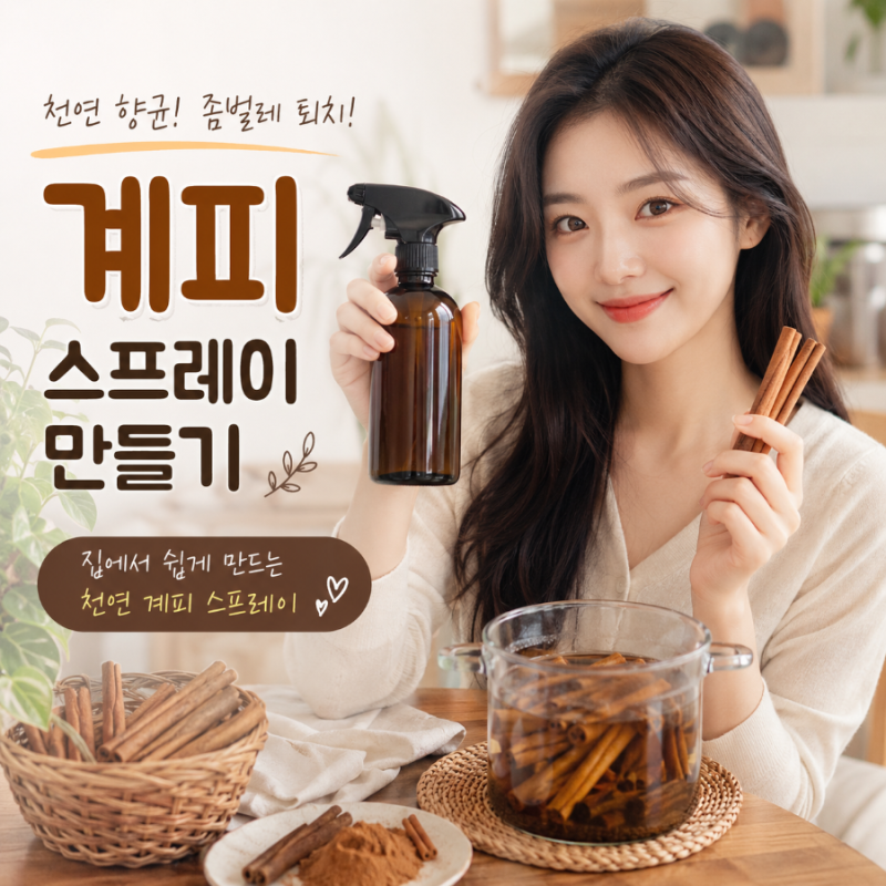 계피 가루 효능 부작용과 사용법, 당뇨 건강한 먹는법 좀벌레 스프레이