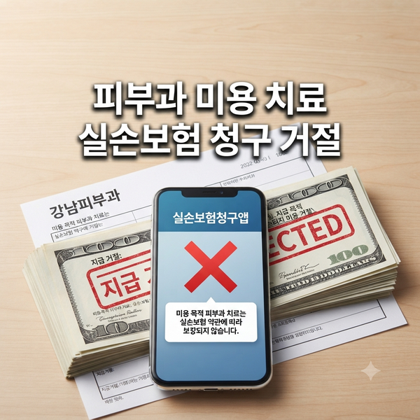 실손보험 피부과 여드름 색소치료 비급여 청구 가능할까