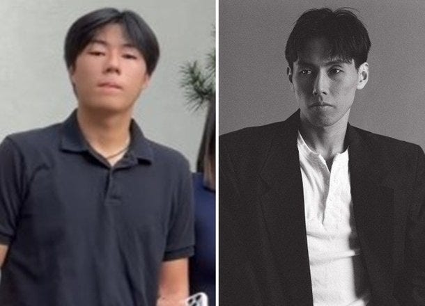 윤종신 아들 윤라익 폭풍성장 근황, 아빠와 놀라운 판박이 외모 눈길