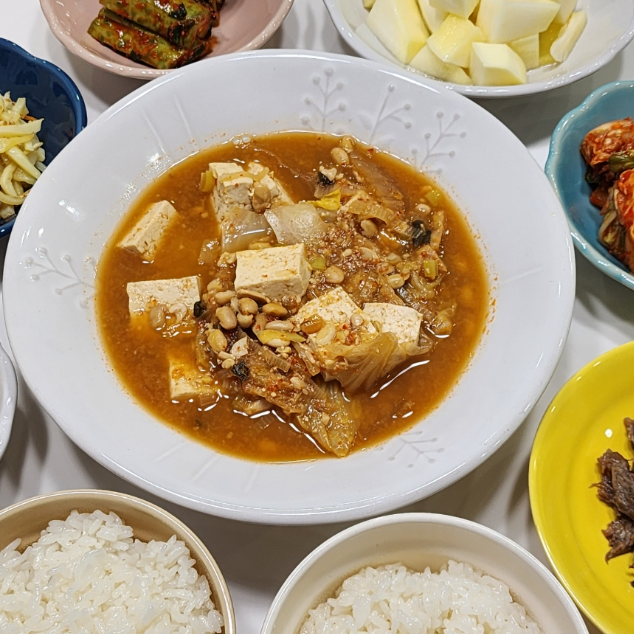 청국장 맛있게 끓이는법 구수한 백종원 김치 청국장 끓이기
