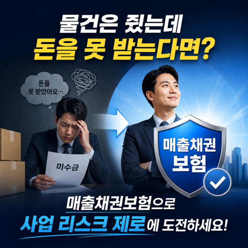 [사장님의 안전망] "물건은 줬는데 돈을 못 받는다면?" 매출채권보험으로 사업 리스크 제로에....
