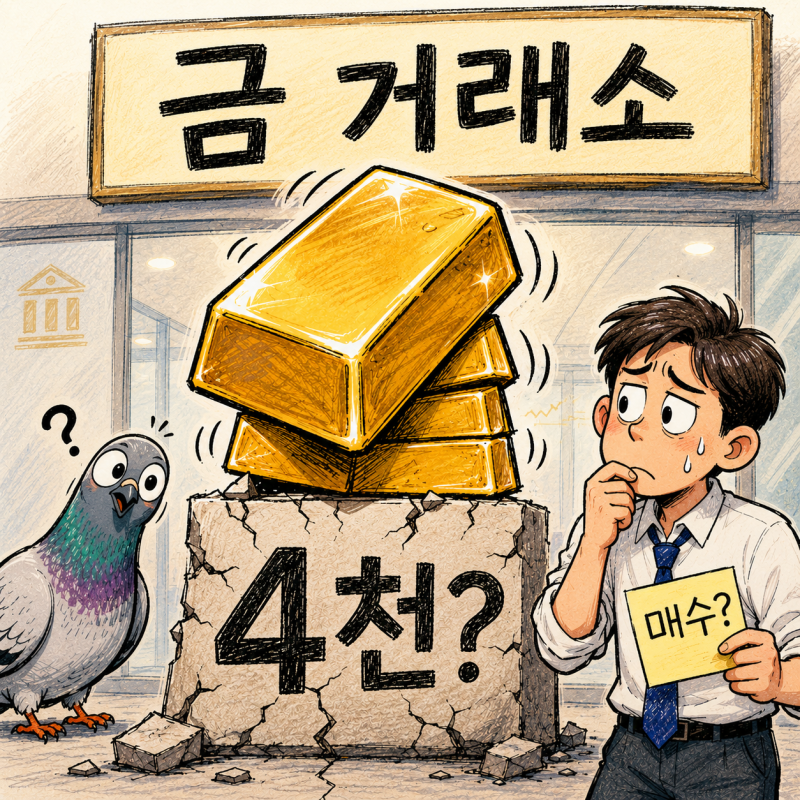 국제 금시세 "4천달러 또 깨질까" 매수 타이밍 갈린다는데