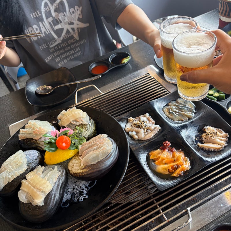 ［인천/영종구］을왕리해수욕장맛집 추천! 오션뷰에서 즐기는 을왕로30 회 조개구이 내돈내....