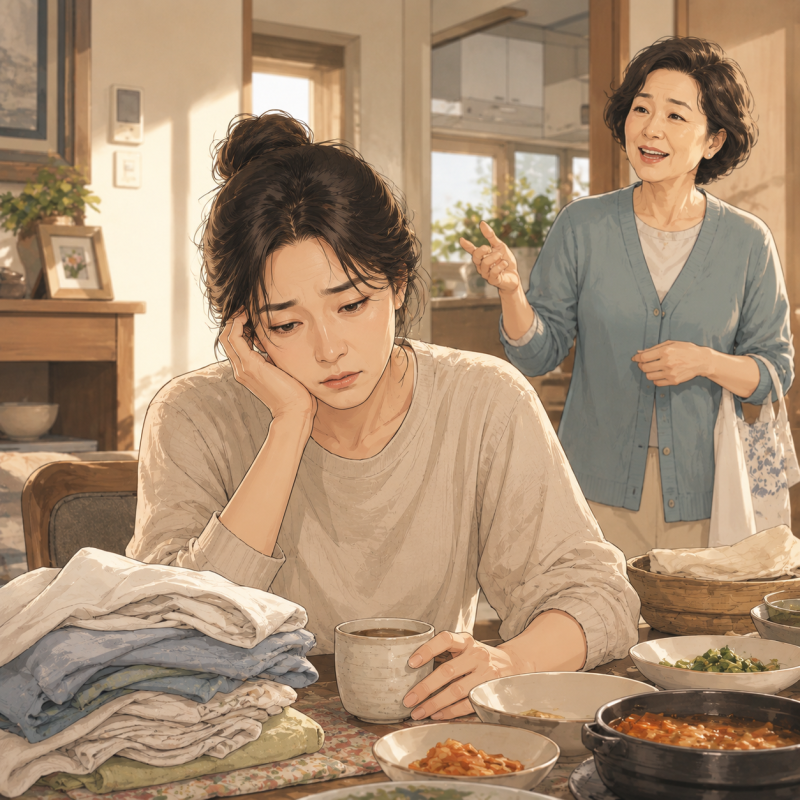 “며느리는 이미 지쳤는데…” 시어머니만 모르는 시댁 스트레스 유형 TOP3