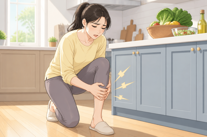 다리 쥐나는 이유, 밤·운동 뒤 반복될 때 무엇을 확인할까요?