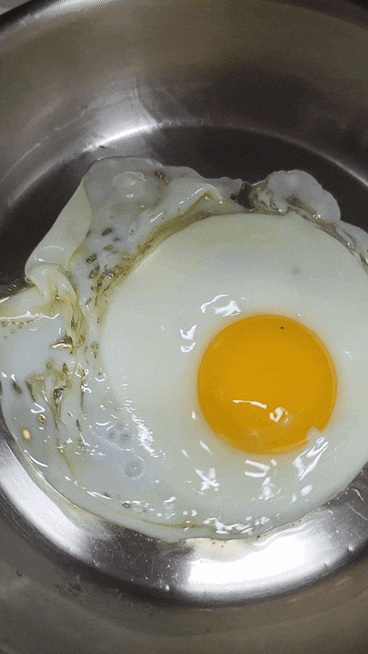 스텐팬 계란후라이 들러붙지 않는 법 예열 없이 성공한 꿀팁