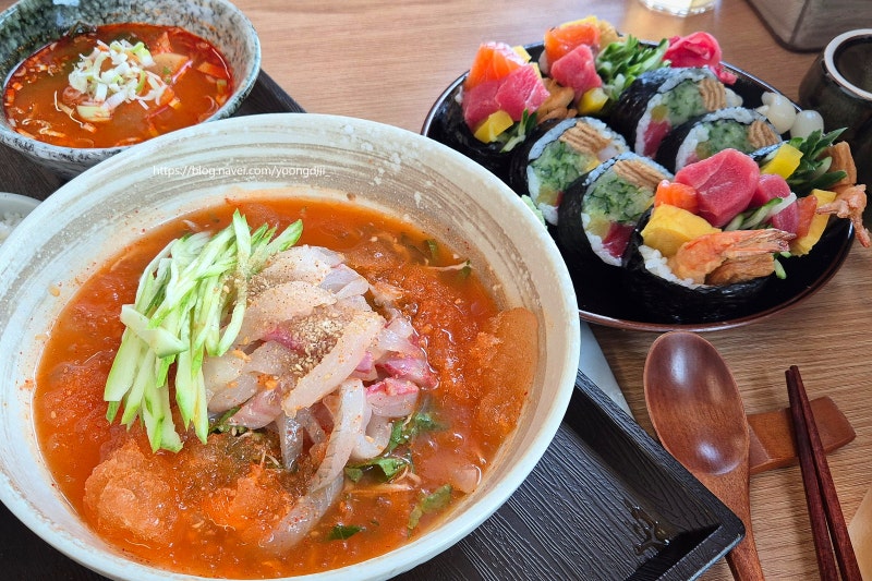 [보령맛집]보령맛집 해연｜재방문한 명천동 횟집, 물회와 후토마끼 후기