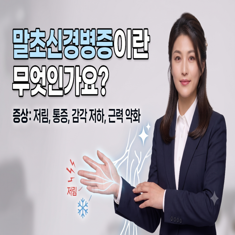 말초신경병증 손발저림이 반복된다면
