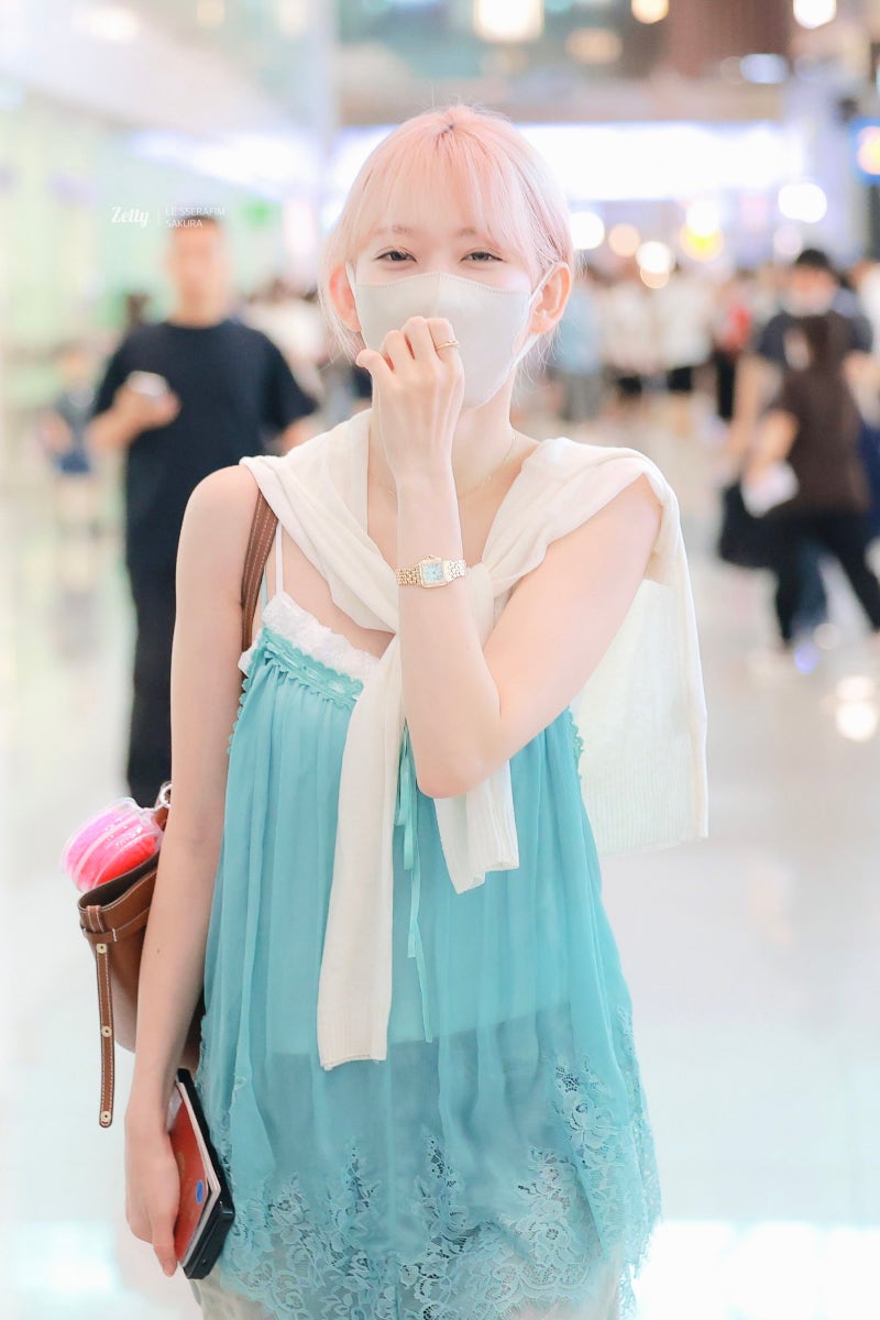 LE SSERAFIM Departs from Incheon Airport on July 18, 2026