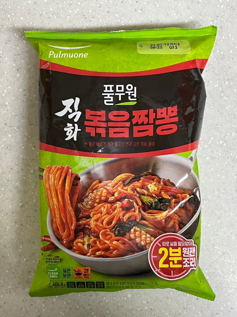 풀무원 직화 볶음짬뽕